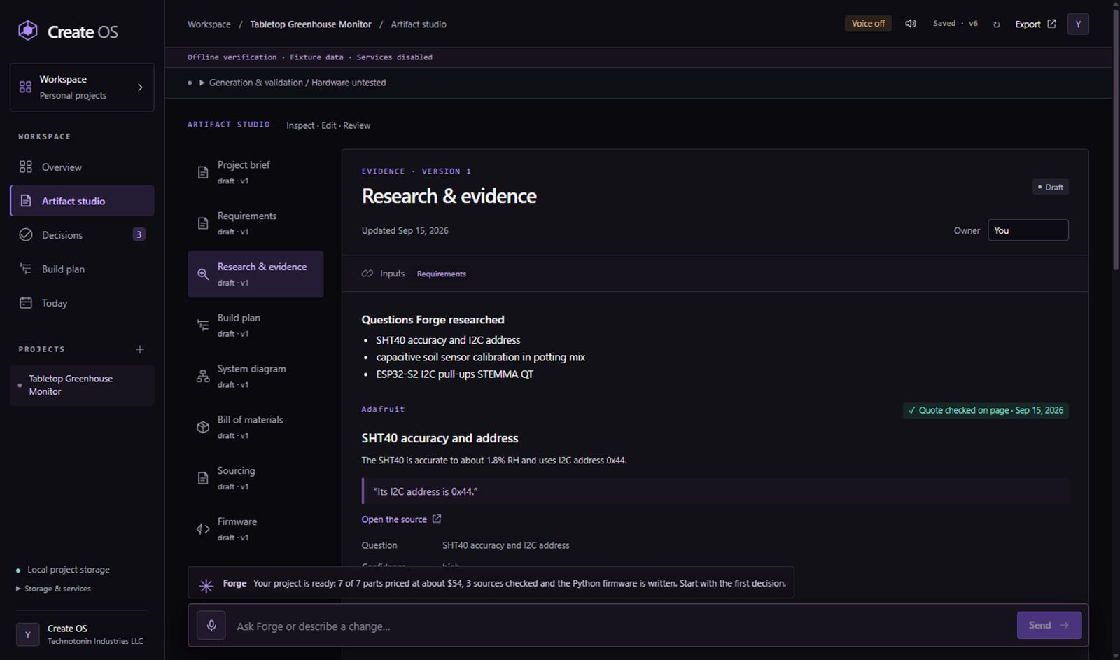 Research and evidence