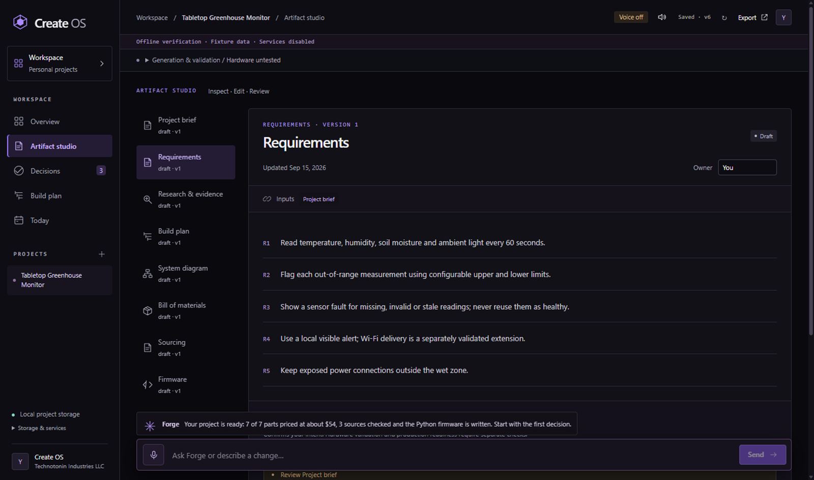 Requirements